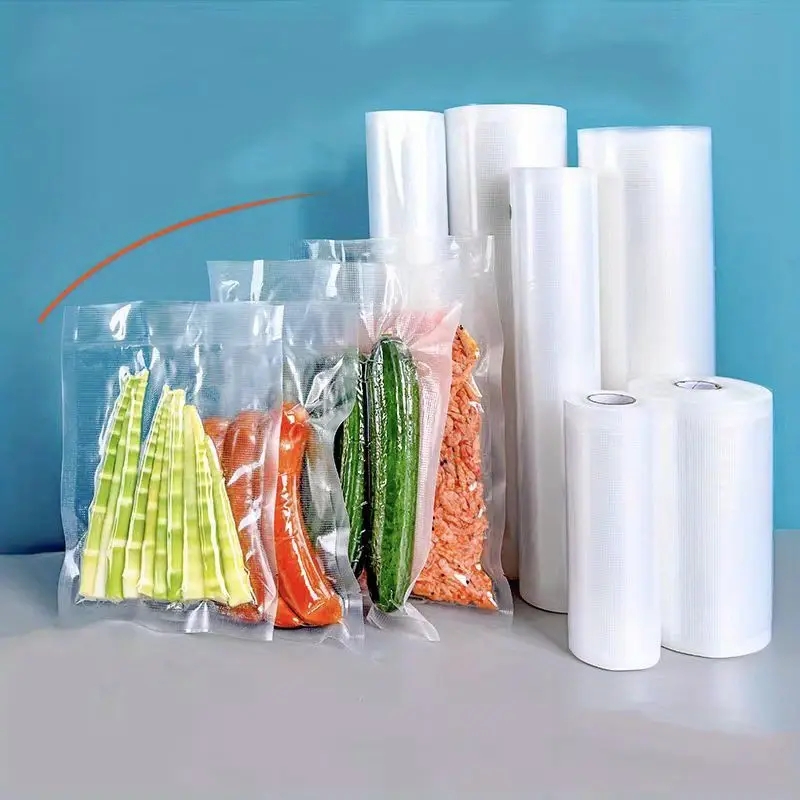 Meal Prep Vacuum Sealer - ถุงสูญญากาศสำหรับเครื่องซีลสูญญากาศ 1 ชิ้น สำหรับเก็บอาหารให้สดใหม่ ช่วยถนอมอาหาร สำหรับเครื่องแพ็คสูญญากาศ