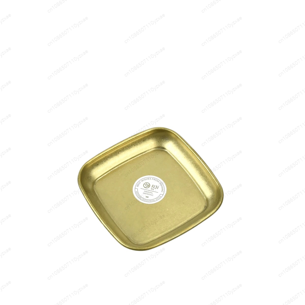 Sauce Dipping Cup - ชุดอุปกรณ์ปิ้งย่างสไตล์เกาหลีสีทองวินเทจ - ตะเกียบ ช้อน ชาม จาน