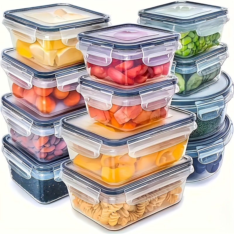 Glass Container Set - ชุด 8 ชิ้น ประกอบด้วย 4 กล่องและ