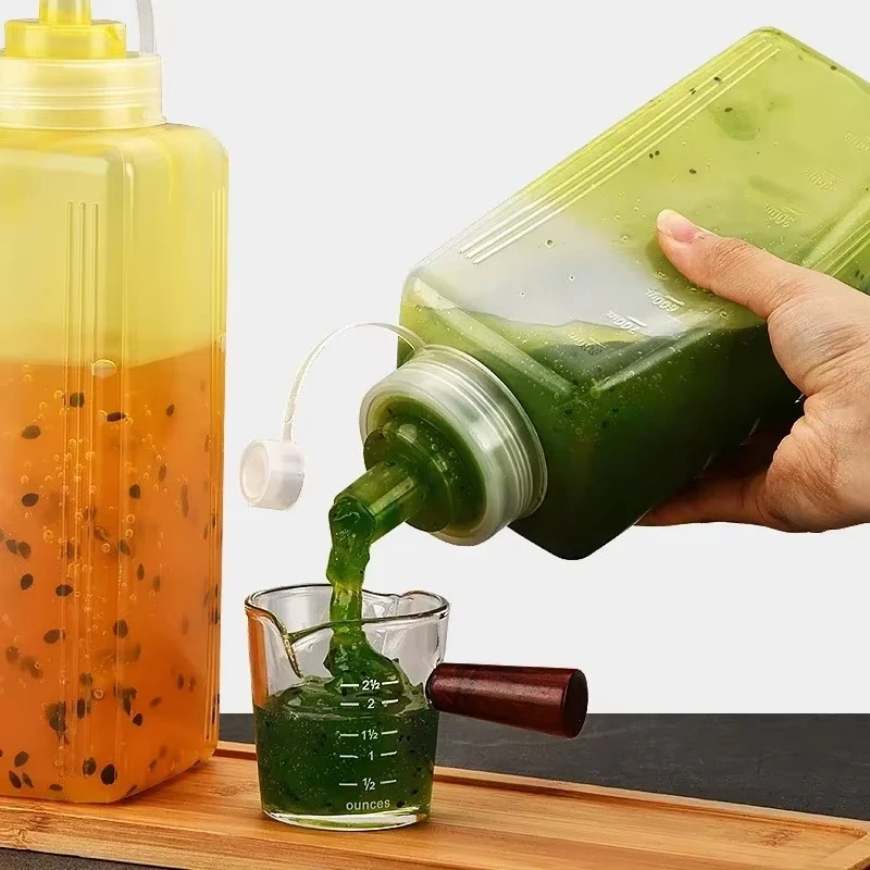 Sauce Squeeze Bottle - ขวดบีบพลาสติกขนาดใหญ่สำหรับซอส แยม สลัด น้ำส้มสายชู ซอสมะเขือเทศ ซอสปรุงรส
