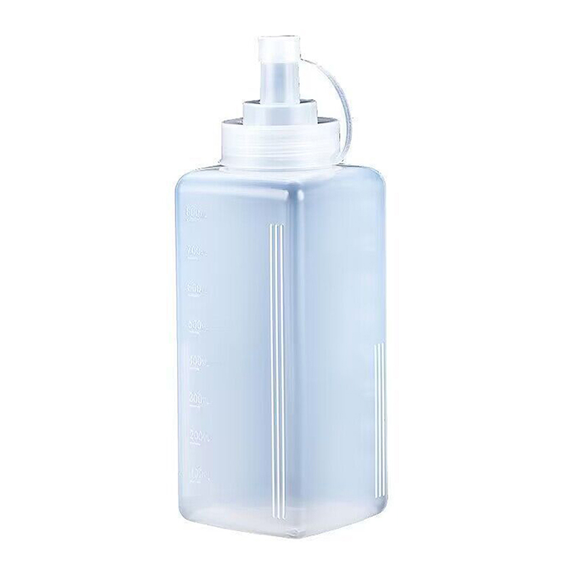 Sauce Squeeze Bottle - ขวดบีบซอสขนาด 600/800/1000 มล. ปากกว้าง ป้องกันฝุ่น สำหรับใส่เครื่องปรุงรส