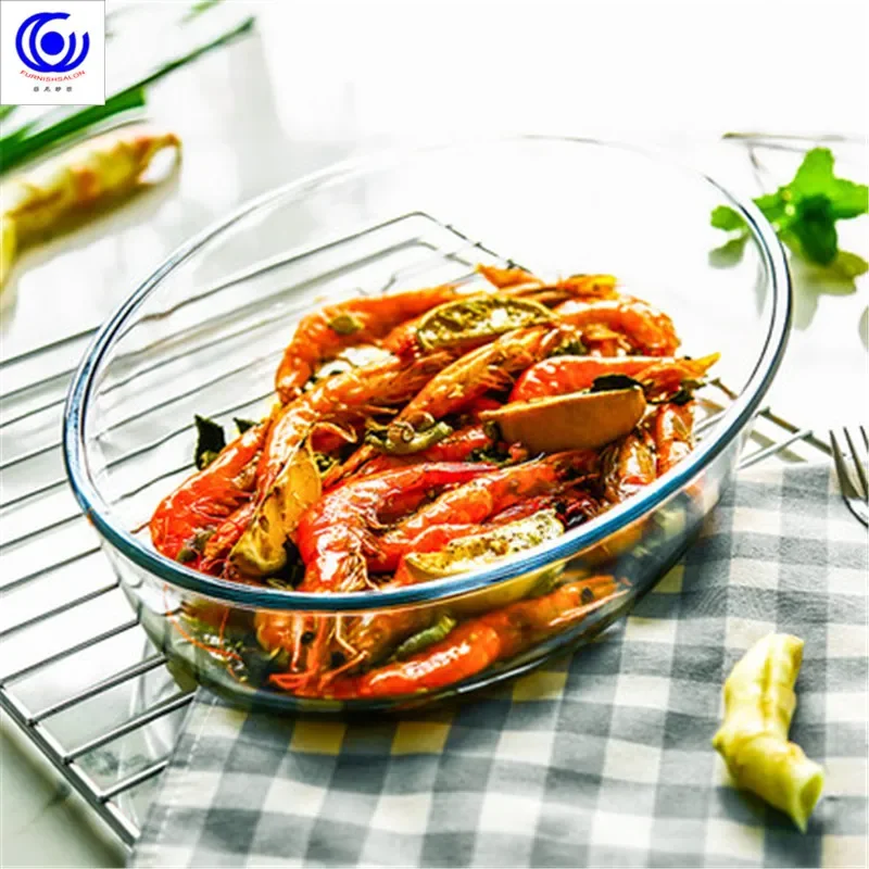 Meal Prep Glass Containers Oven Safe - จานอบแก้วแบบแข็งสำหรับอบขนมพื้นฐานถาดสำหรับอบข้าวอบชีสอุปกรณ์ที่ใช้ในครัวแบบนอนสติ๊กความจุขนาดใหญ่