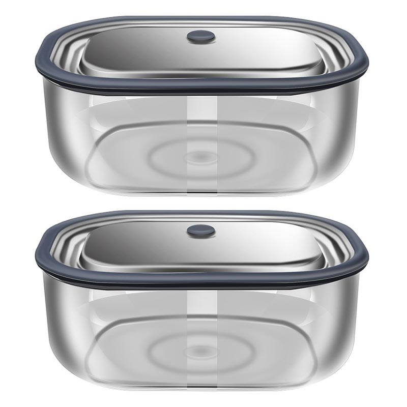 Meal Prep Glass Containers Oven Safe - กล่องแก้วบอโรซิลิเกตทรงสี่เหลี่ยมผืนผ้าสูงสำหรับกล่องข้าวกลางวันเก็บความร้อนไมโครเวฟกล่องเก็บรักษากล่องอาหารกลางวันแบบปิดผนึกกรอบพร้อมฝาปิด