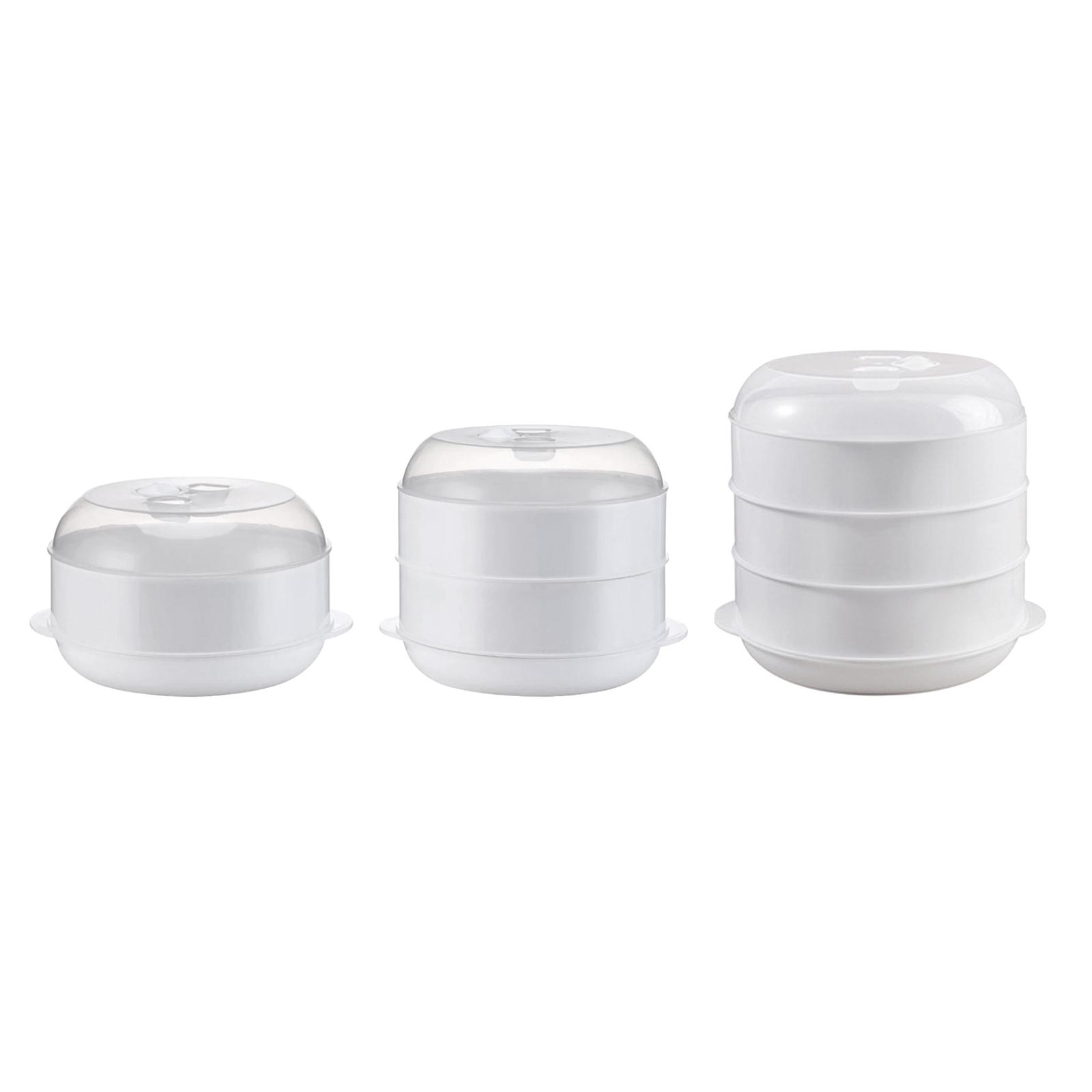 หม้อนึ่งอาหารไมโครเวฟแบบซ้อนได - Meal Prep Quick บทวิจารณ์และราคา