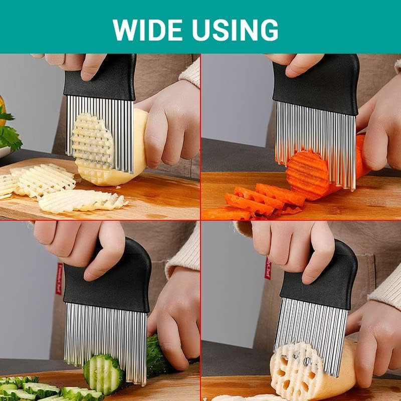 ที่ตัดมันฝรั่งทอดสแตนเลส 2 ชิ้ - Meal Prep Quick บทวิจารณ์และราคา