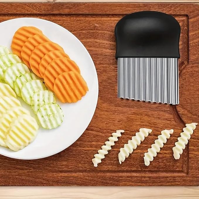 ที่ตัดมันฝรั่งทอดสแตนเลส 2 ชิ้ - Meal Prep Quick บทวิจารณ์และราคา