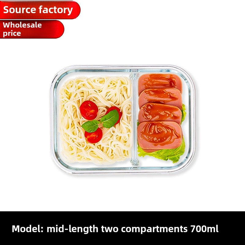 กล่องอาหารกลางวันแก้วปิดผนึกกล - Meal Prep Glass Containers Oven Safe บทวิจารณ์และราคา