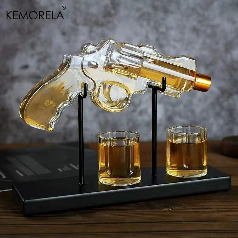 KEMORELA Revolver ขวดเหล้าแก้ว - Glass Container Set บทวิจารณ์และราคา