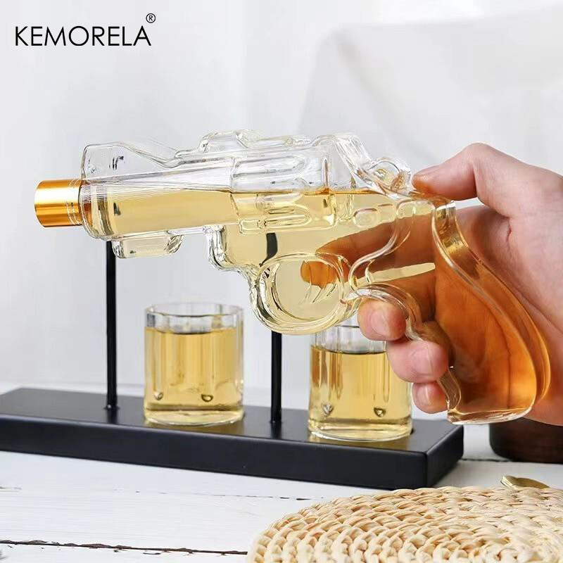 KEMORELA Revolver ขวดเหล้าแก้ว - Glass Container Set บทวิจารณ์และราคา