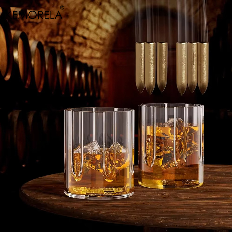 KEMORELA Revolver ขวดเหล้าแก้ว - Glass Container Set บทวิจารณ์และราคา
