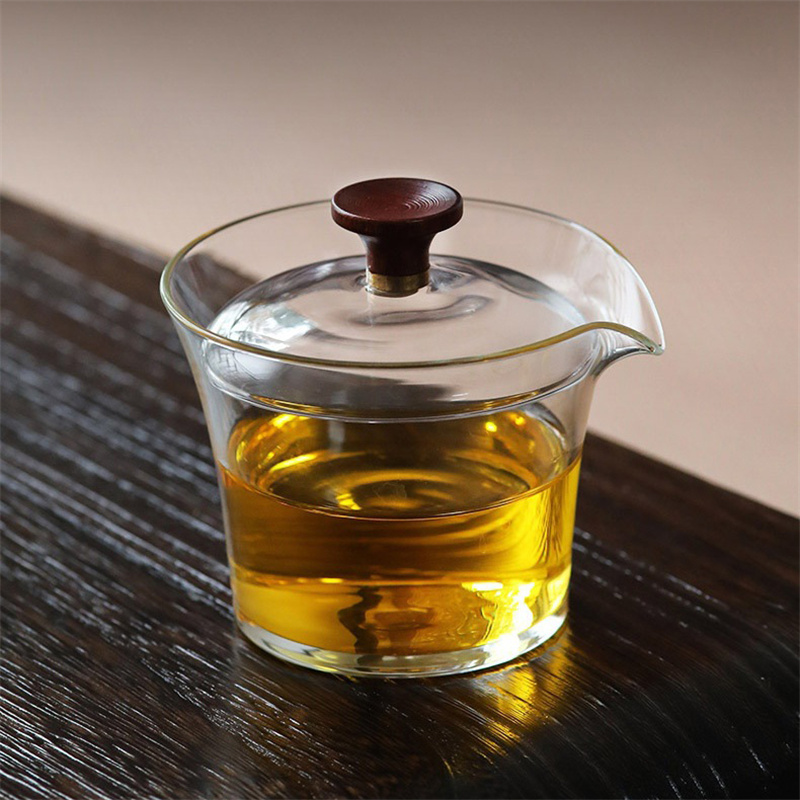 ถ้วยชา Gaiwan Puer แก้วทนความร - Glass Container Set บทวิจารณ์และราคา