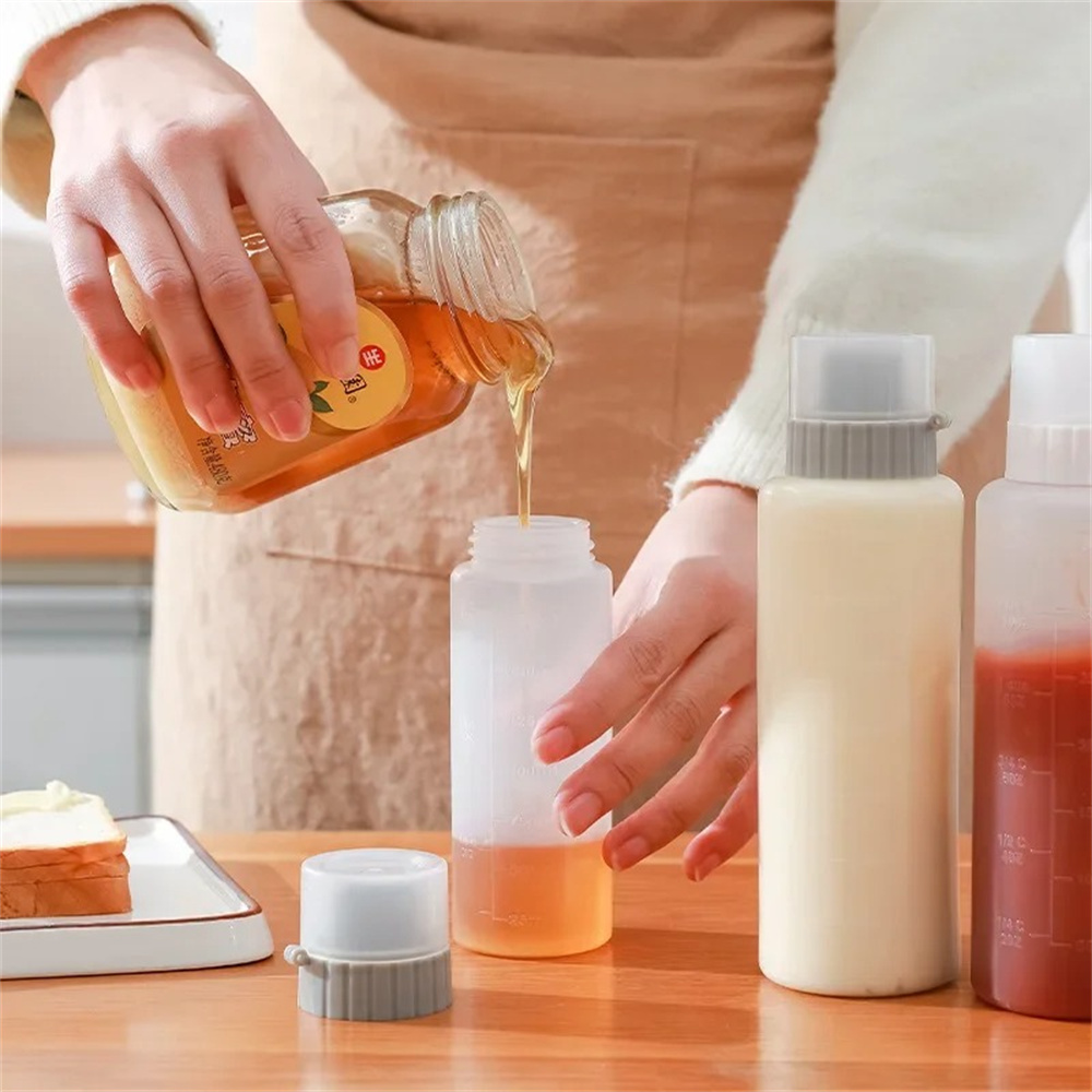 ขวดบีบซอส 5 ช่องพร้อมหัวฉีด สำ - Sauce Squeeze Bottle บทวิจารณ์และราคา