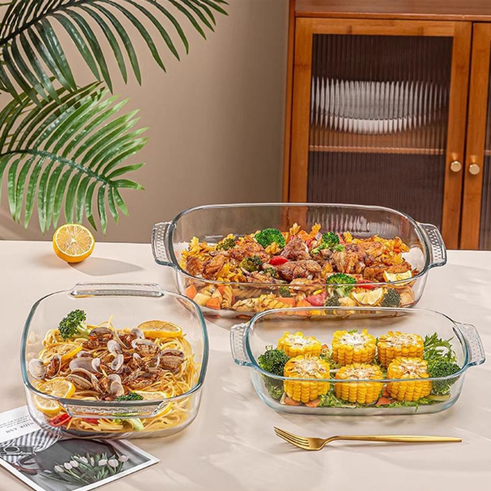 ถาดอบไมโครเวฟแก้วทนความร้อนพร้ - Meal Prep Glass Containers Oven Safe บทวิจารณ์และราคา
