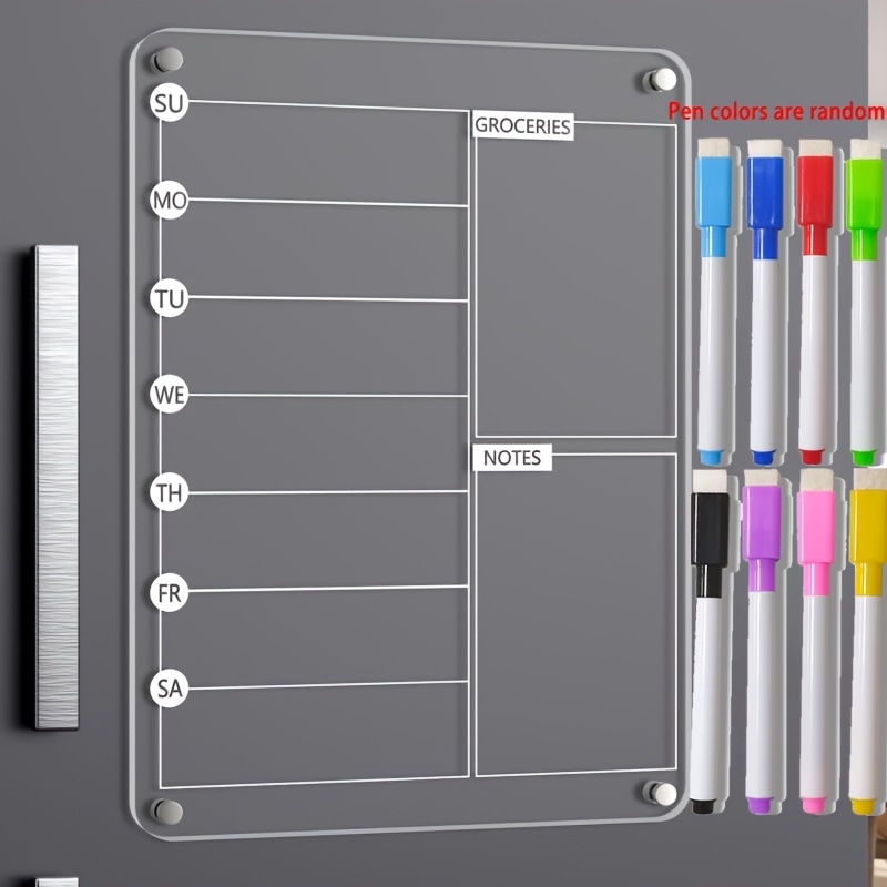 กระดานวางแผนอาหารอะคริลิคแบบแม - Meal Plan Notepad บทวิจารณ์และราคา