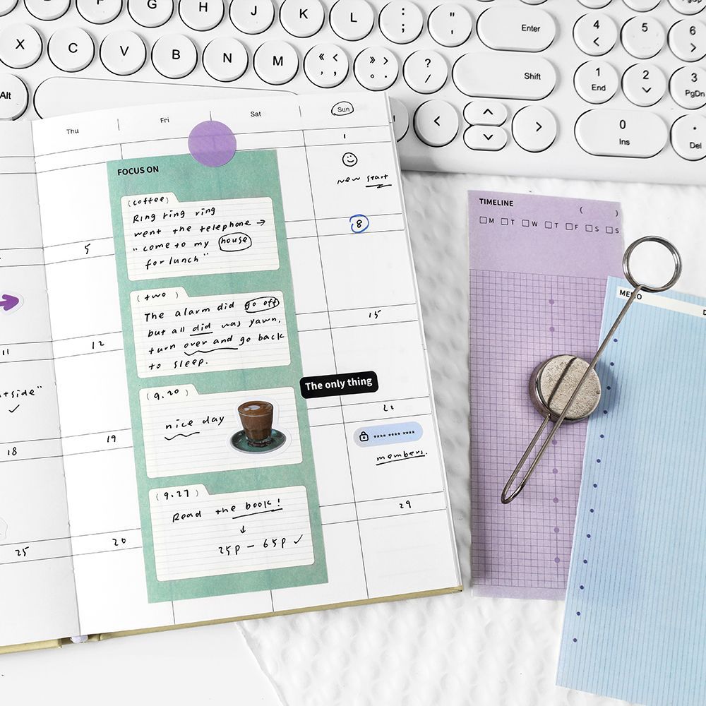 Sticky Notes 80 แผ่น, กระดาษข้ - Meal Plan Notepad บทวิจารณ์และราคา