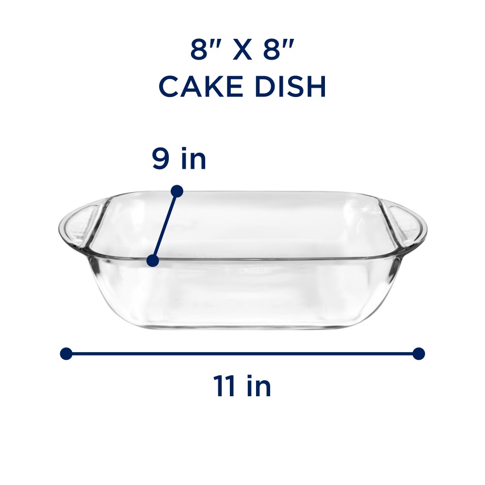 ถาดอบแก้วทรงสี่เหลี่ยม 8x8 นิ้ - Meal Prep Glass Containers Oven Safe บทวิจารณ์และราคา