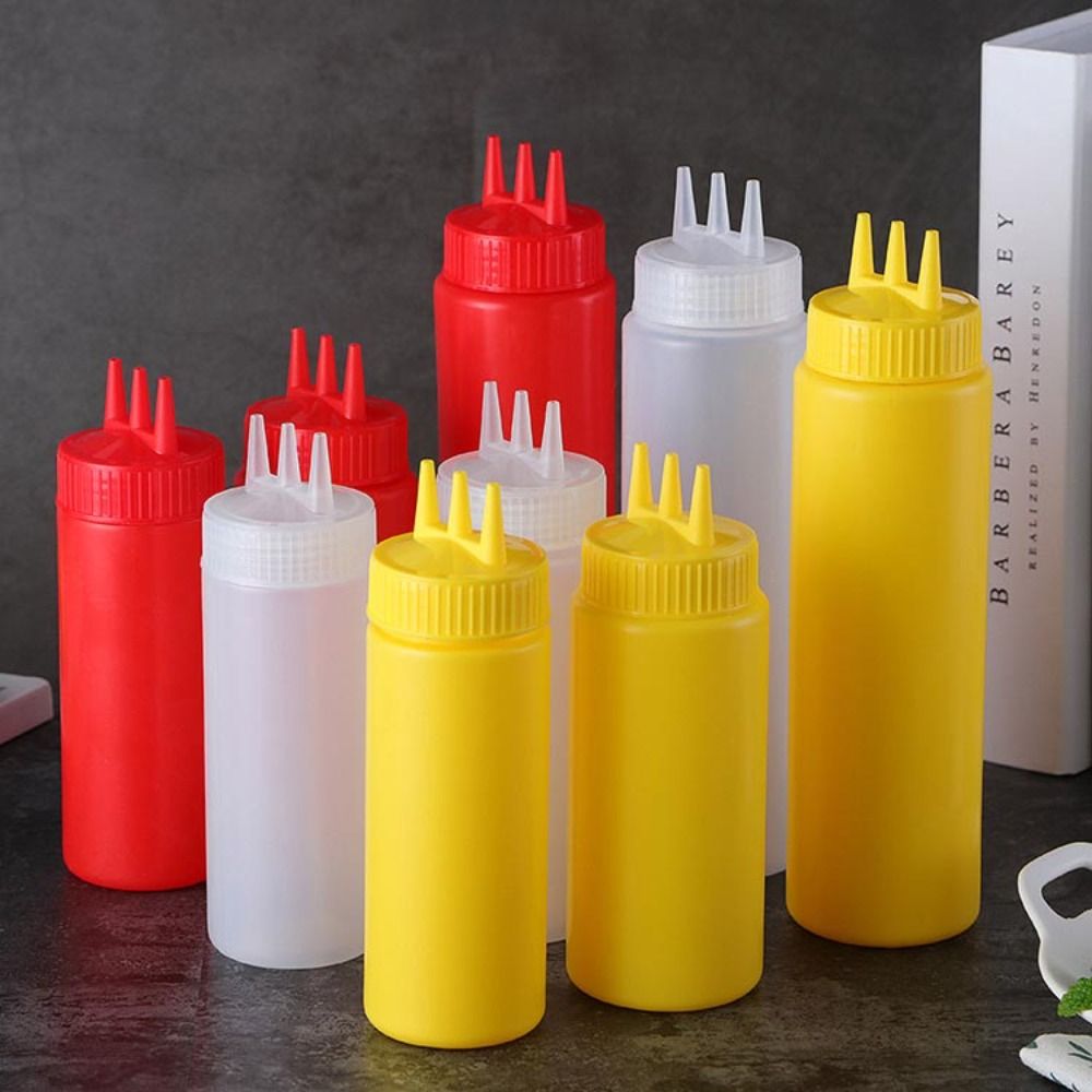 ขวดซอสแบบบีบได้สำหรับใช้ในครัว - Sauce Squeeze Bottle บทวิจารณ์และราคา