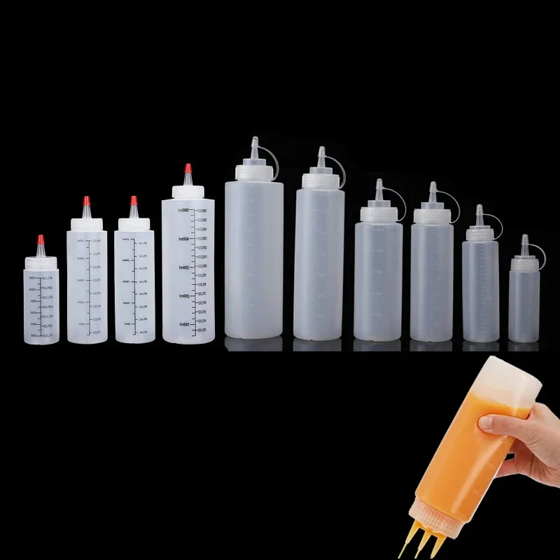 1 ชิ้น Empty120ml-1000 มิลลิลิ - Sauce Squeeze Bottle บทวิจารณ์และราคา