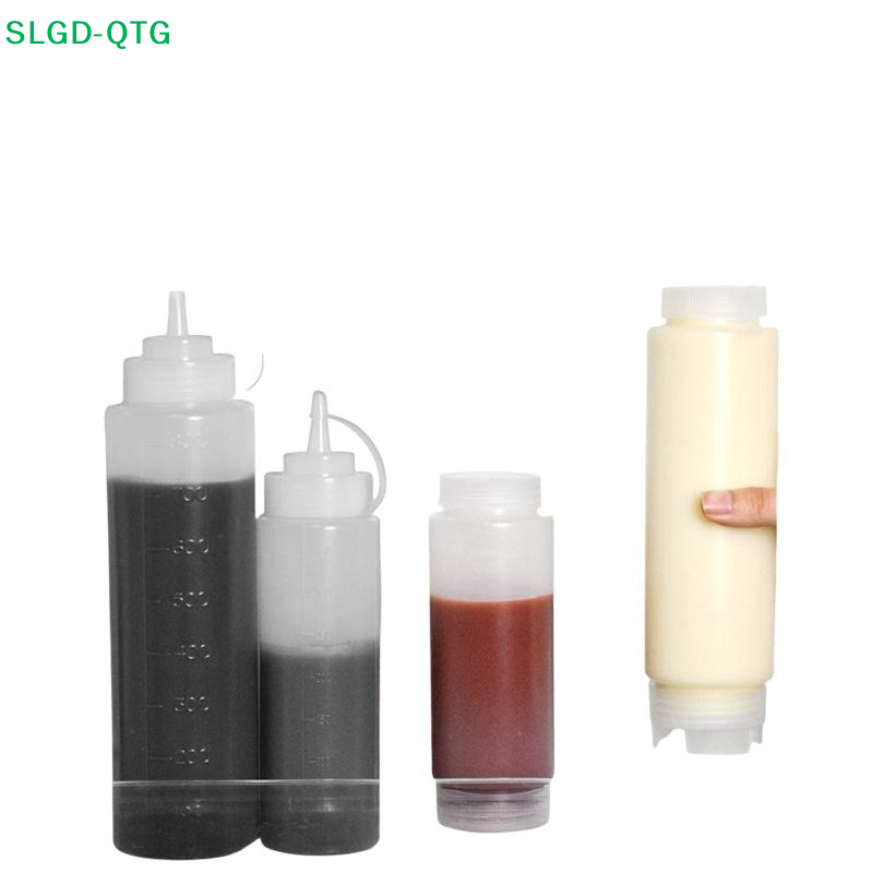 ขวดบีบซอสพลาสติกแบบใหม่ ปากคู่ - Sauce Squeeze Bottle บทวิจารณ์และราคา