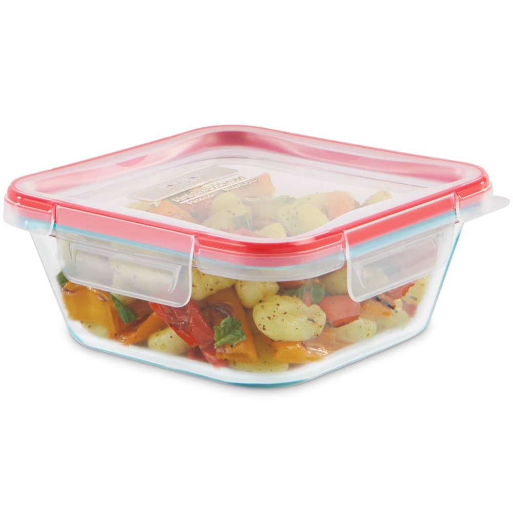 ภาชนะเก็บอาหารแก้วทรงสี่เหลี่ย - Meal Prep Glass Containers Oven Safe บทวิจารณ์และราคา