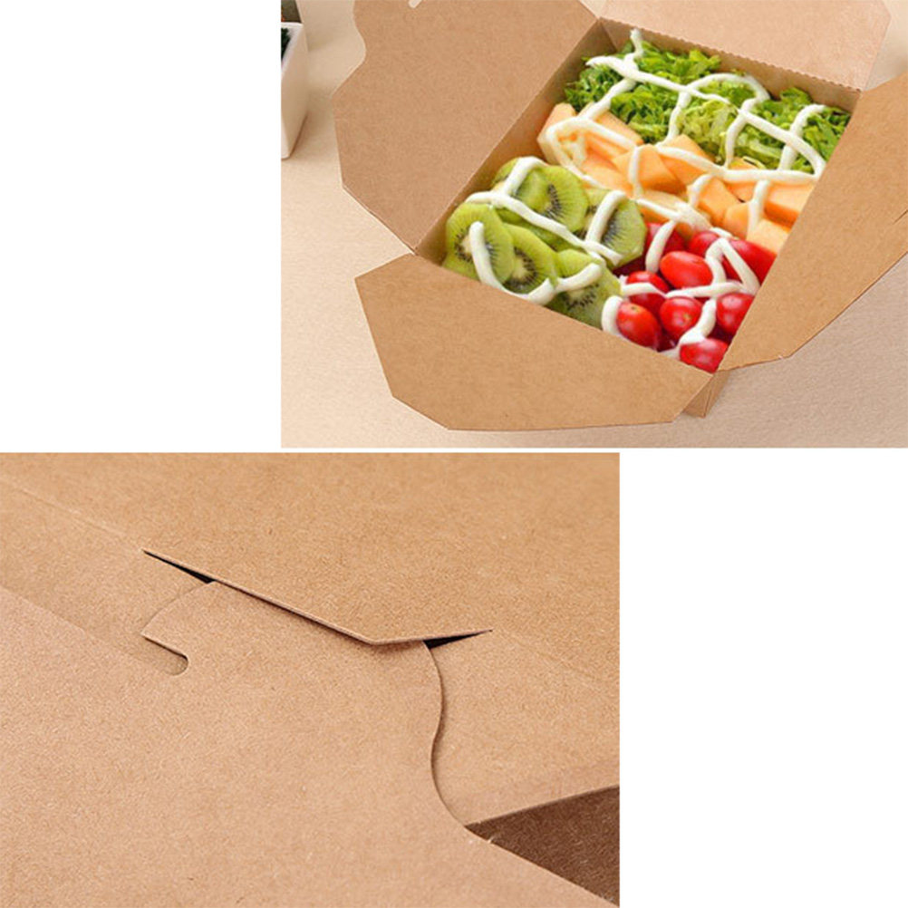 กล่องใส่อาหารกระดาษคราฟท์ 20 ช - Meal Prep Day บทวิจารณ์และราคา