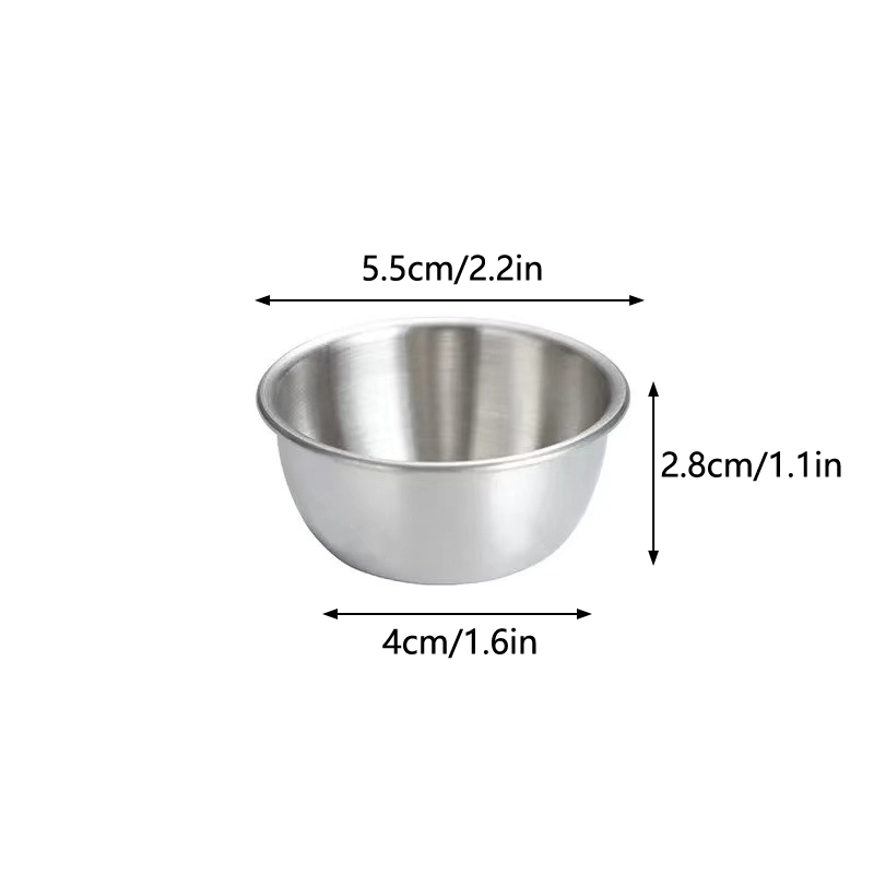 △   ถ้วยซอสสแตนเลส 304 ขนาดเล็ - Sauce Dipping Cup บทวิจารณ์และราคา