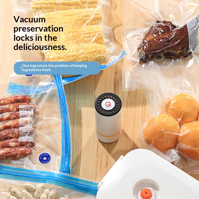 เครื่องซีลสูญญากาศแบบมือถือไฟฟ - Meal Prep Vacuum Sealer บทวิจารณ์และราคา