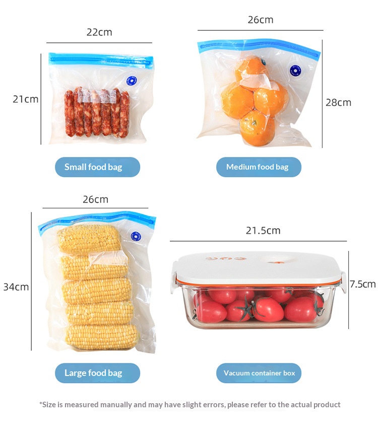 เครื่องซีลสูญญากาศแบบมือถือไฟฟ - Meal Prep Vacuum Sealer บทวิจารณ์และราคา