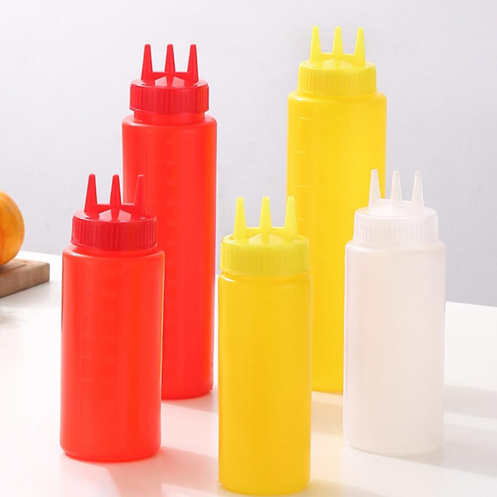 ขวดบีบซอสพลาสติกแบบใหม่ ขวดบีบ - Sauce Squeeze Bottle บทวิจารณ์และราคา