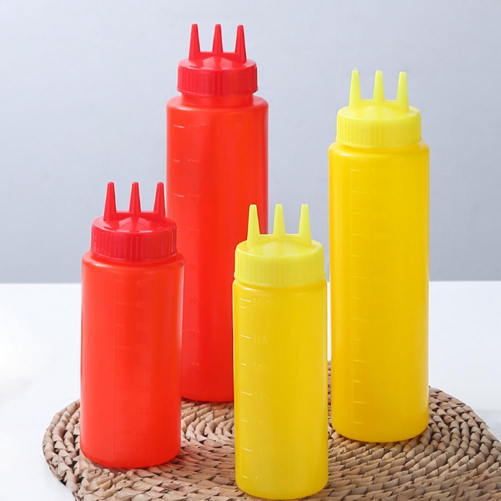 ขวดบีบซอสพลาสติกแบบใหม่ ขวดบีบ - Sauce Squeeze Bottle บทวิจารณ์และราคา