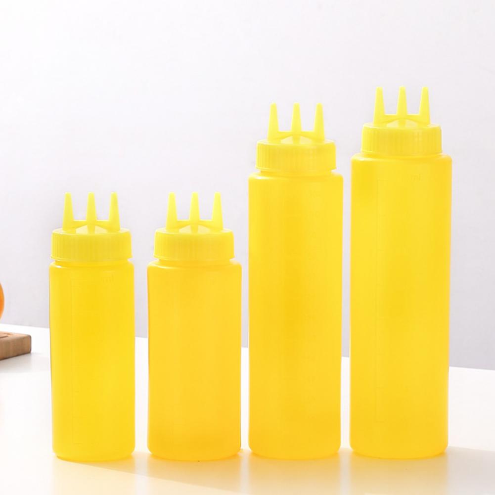 ขวดบีบซอสพลาสติกแบบใหม่ ขวดบีบ - Sauce Squeeze Bottle บทวิจารณ์และราคา