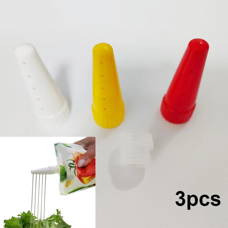 【H】3 ชิ้น/เซ็ต ขวดบีบซอสมะเขือ - Sauce Squeeze Bottle บทวิจารณ์และราคา