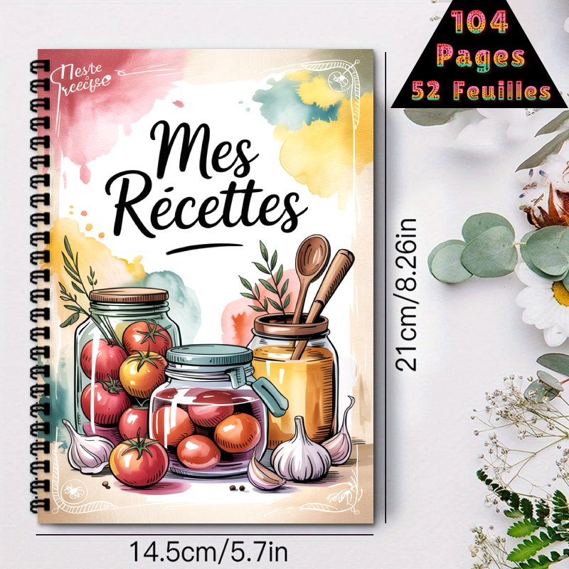 หนังสือสูตรอาหารพิเศษฝรั่งเศส  - Meal Plan Notepad บทวิจารณ์และราคา