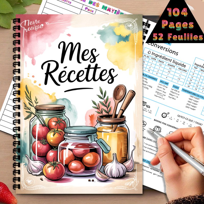 หนังสือสูตรอาหารพิเศษฝรั่งเศส  - Meal Plan Notepad บทวิจารณ์และราคา