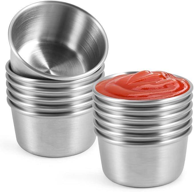 ถ้วยซอสสแตนเลสขนาดเล็ก ถ้วยจิ้ - Sauce Dipping Cup บทวิจารณ์และราคา