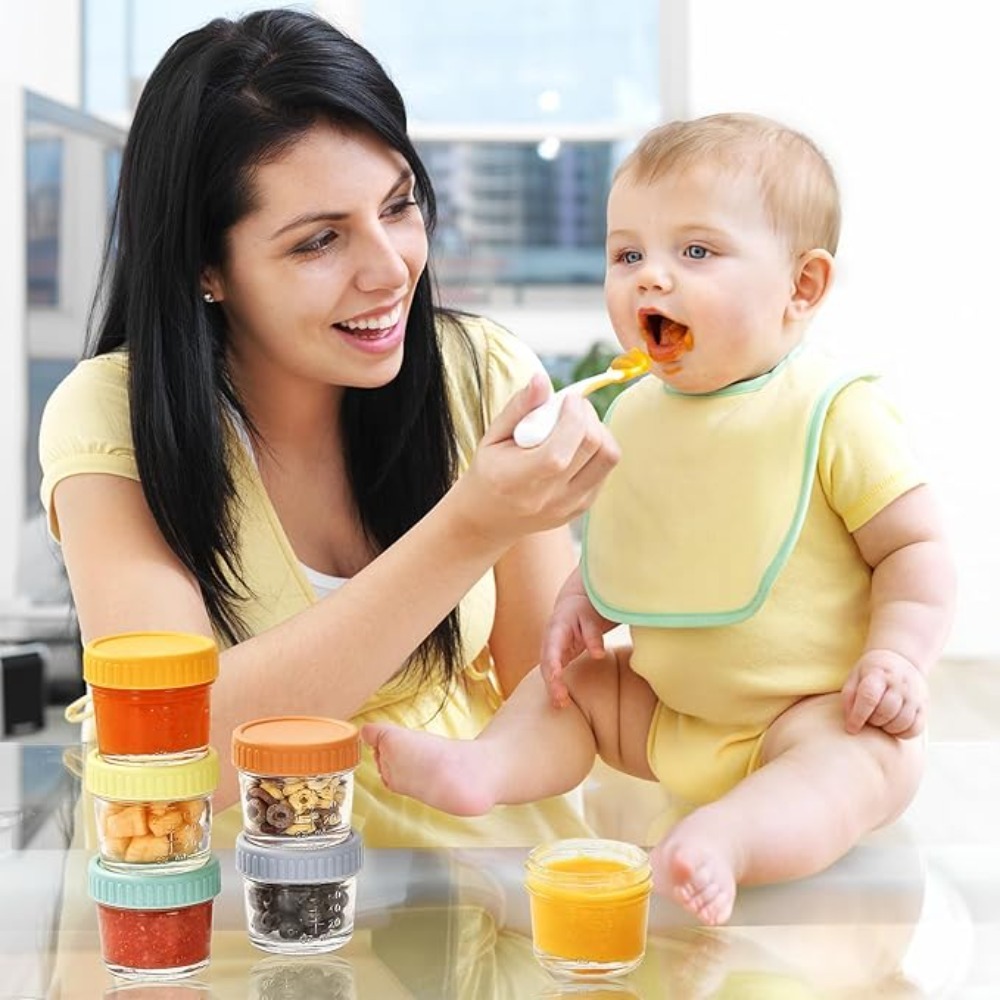 ขวดแก้วใส่อาหารเด็ก 6 ชิ้น ใช้ - Sauce Dipping Cup บทวิจารณ์และราคา