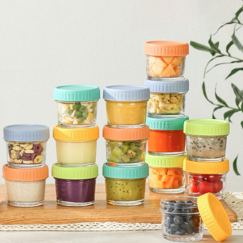 ขวดแก้วใส่อาหารเด็ก 6 ชิ้น ใช้ - Sauce Dipping Cup บทวิจารณ์และราคา