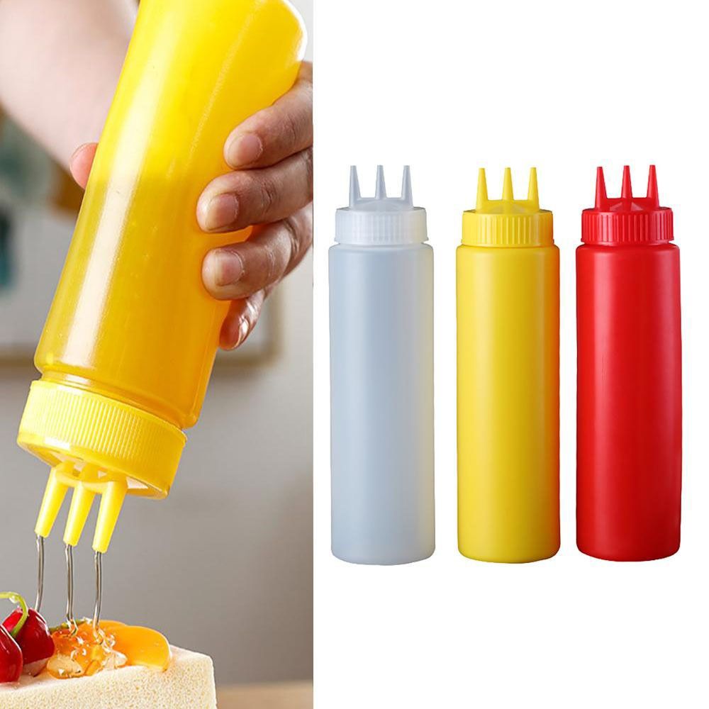 ใหม่พลาสติกบีบขวดซอสสําเร็จการ - Sauce Squeeze Bottle บทวิจารณ์และราคา