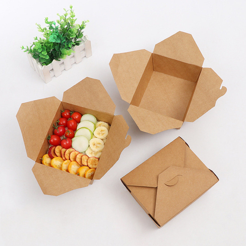 กล่องใส่อาหารกระดาษคราฟท์ 20 ช - Meal Prep Day บทวิจารณ์และราคา
