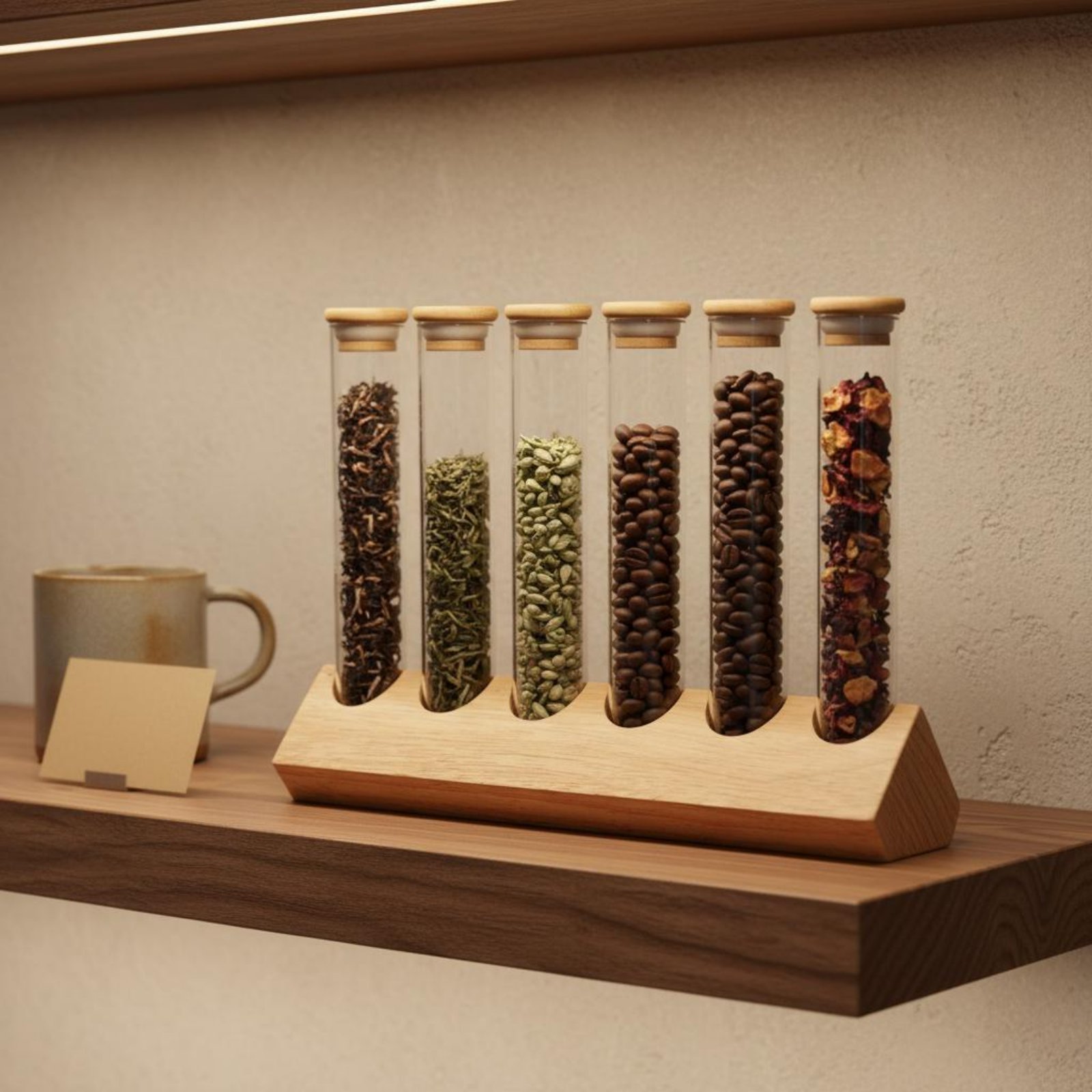 ชุดภาชนะแก้วทรงกระบอกพร้อมขาตั - Glass Container Set บทวิจารณ์และราคา