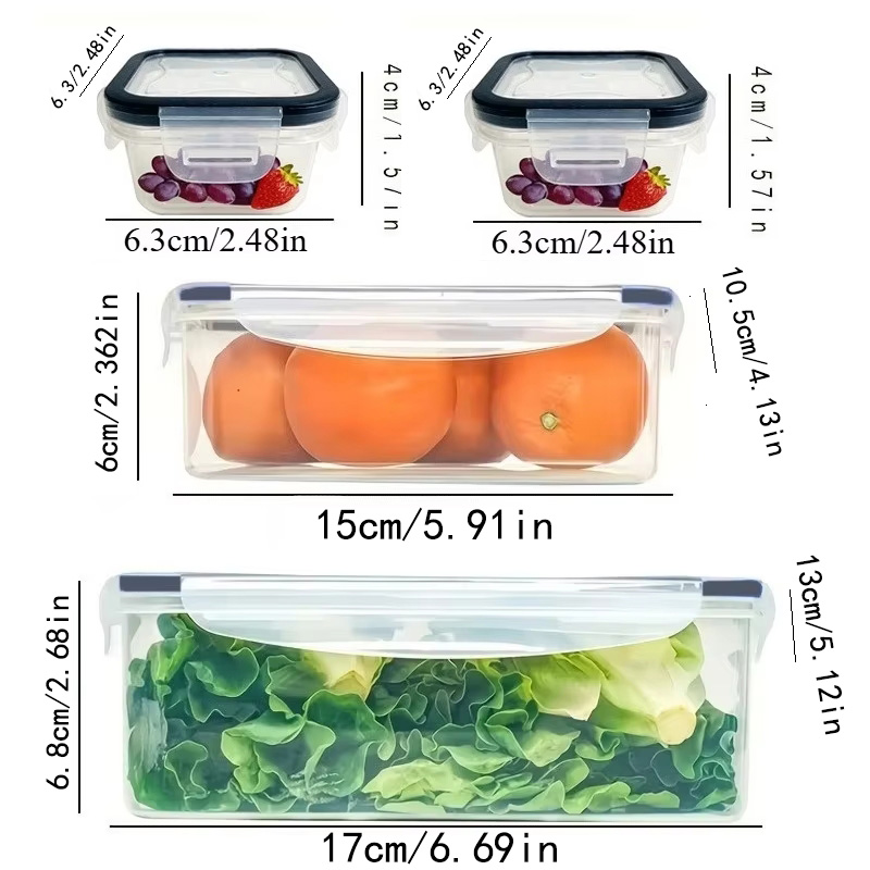 ชุด 8 ชิ้น ประกอบด้วย 4 กล่องแ - Glass Container Set บทวิจารณ์และราคา