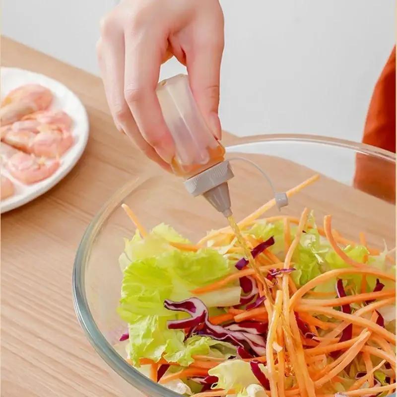 ขวดบีบซอสแบบพกพาขนาดเล็ก ขวดบี - Sauce Squeeze Bottle บทวิจารณ์และราคา
