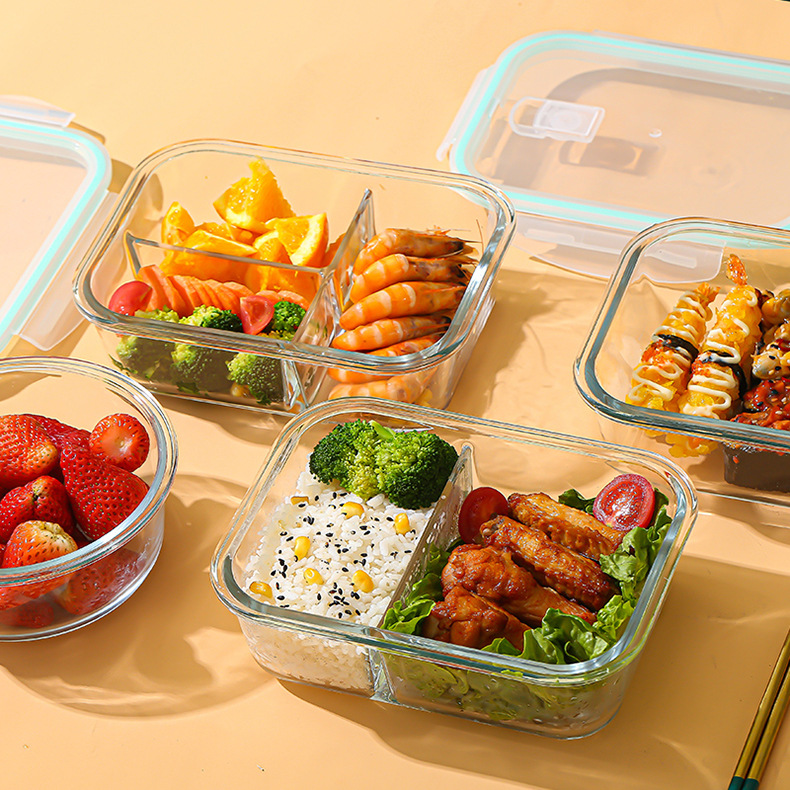 กล่องแก้วเก็บอาหารสด ทนความร้อ - Meal Prep Glass Containers Oven Safe บทวิจารณ์และราคา