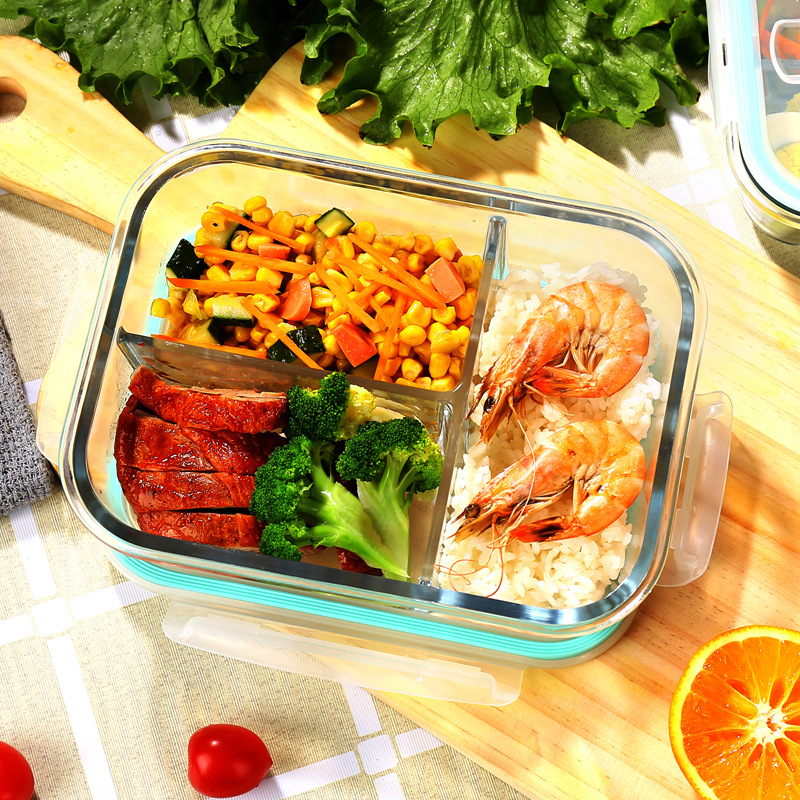 กล่องแก้วเก็บอาหารสด ทนความร้อ - Meal Prep Glass Containers Oven Safe บทวิจารณ์และราคา