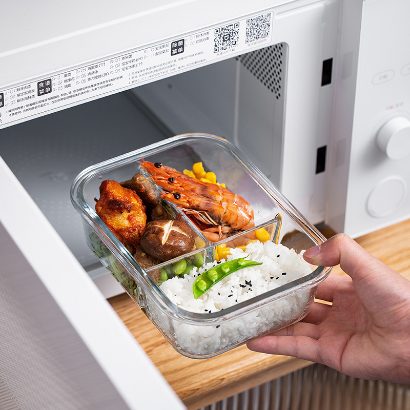 กล่องแก้วเก็บอาหารสด ทนความร้อ - Meal Prep Glass Containers Oven Safe บทวิจารณ์และราคา