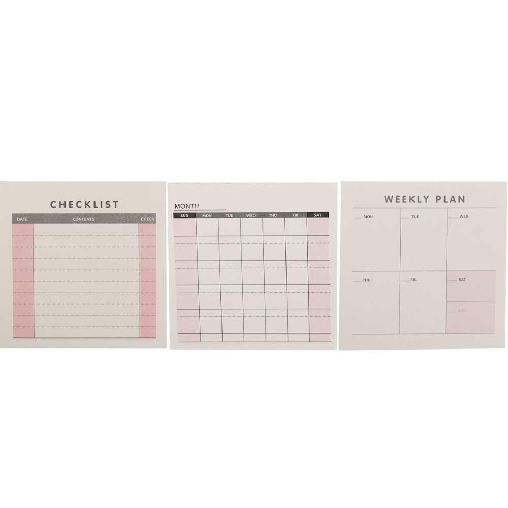60 แผ่นอุปกรณ์การเรียนแบบพกพาเ - Meal Plan Notepad บทวิจารณ์และราคา