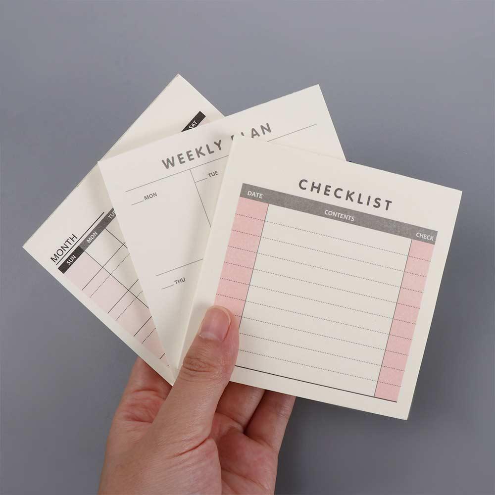 60 แผ่นอุปกรณ์การเรียนแบบพกพาเ - Meal Plan Notepad บทวิจารณ์และราคา