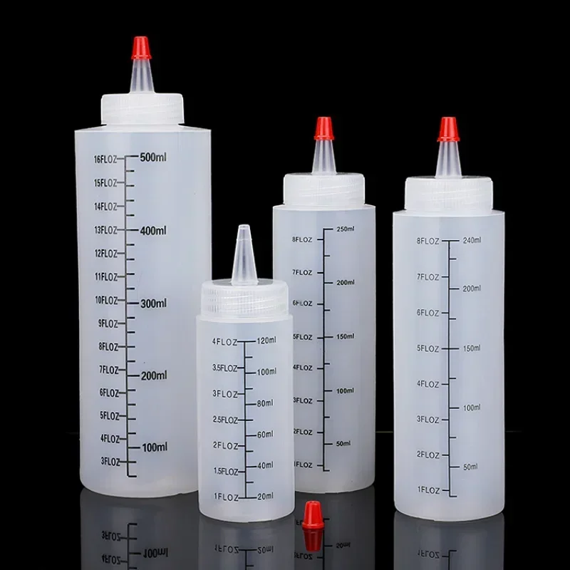 ร้อนพลาสติกเข็มจมูกขนาดบีบขวด  - Sauce Squeeze Bottle บทวิจารณ์และราคา