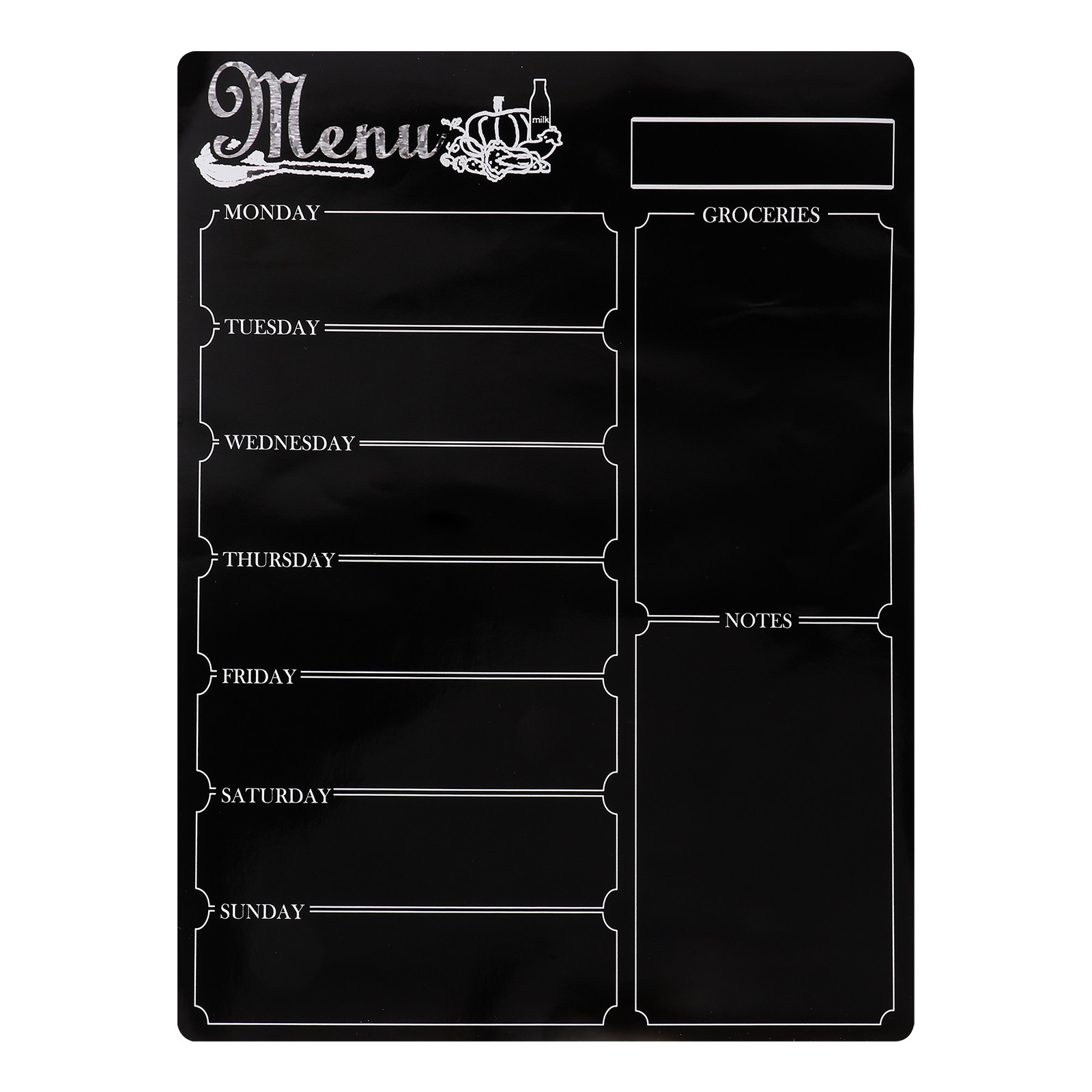 กระดาษโน้ตวางแผนอาหารติดตู้เย็ - Meal Plan Notepad บทวิจารณ์และราคา