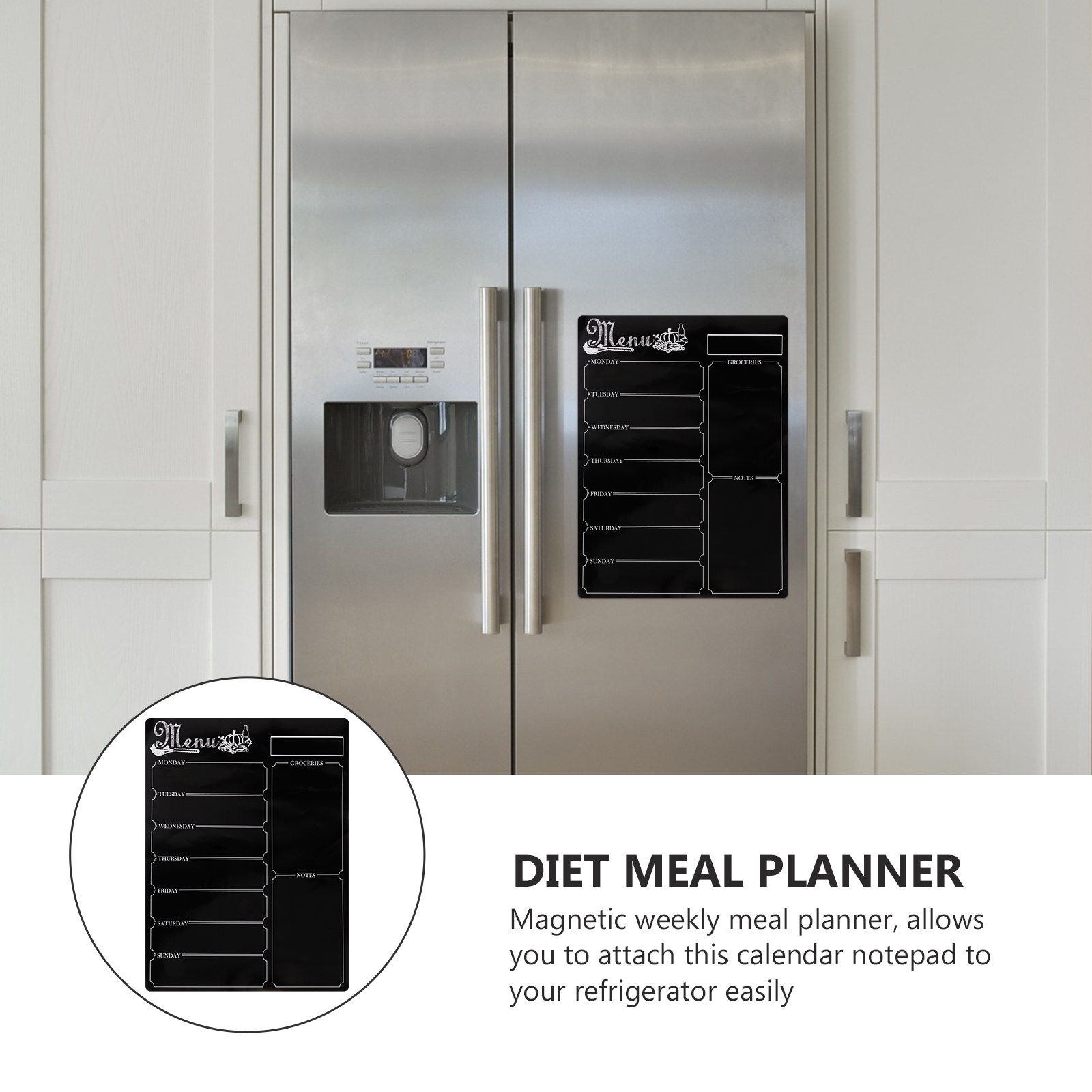 กระดาษโน้ตวางแผนอาหารติดตู้เย็ - Meal Plan Notepad บทวิจารณ์และราคา